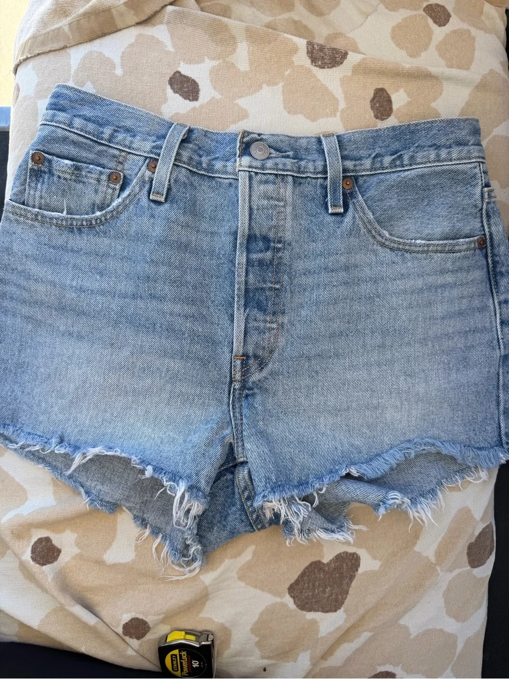 Nwot Levis 501 Denim Cutoff vintage Women’s Shorts - Light Blue sz 29